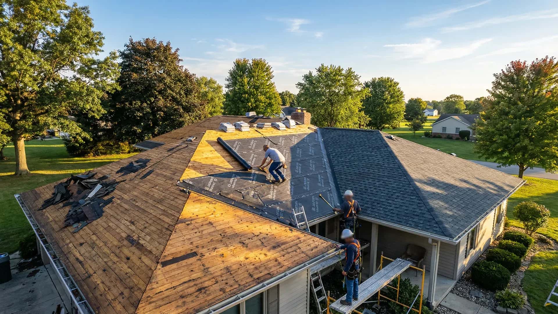 How Long Does a Roof Replacement Take? What Indiana Homeowners Should Expect