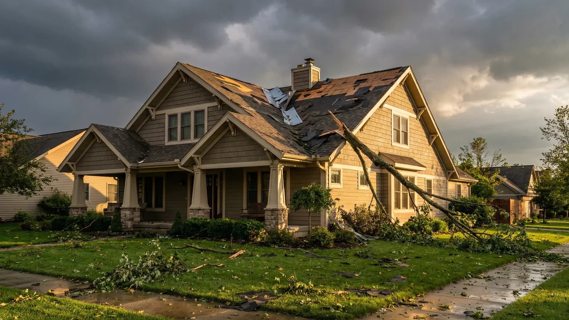What to Do After Storm Damage Hits Your Indiana Roof